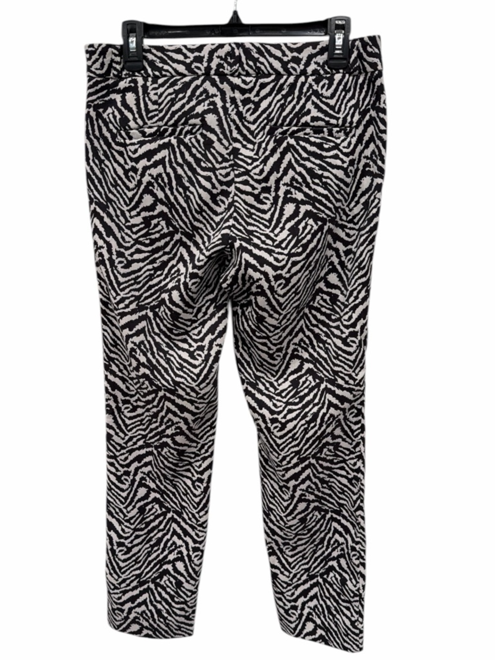 Banana Republic Modern Sloan Ankle Pants Zebra Print Mid-Rise – Size 8 - Picture 3 of 6